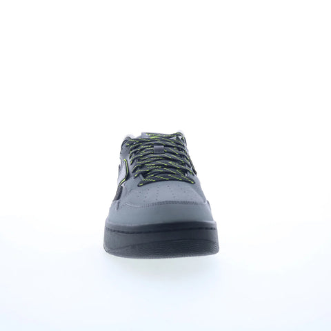 Reebok ATR Chill Mens Gray Leather Lace Up Lifestyle Sneakers Shoes