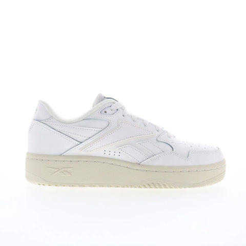 Reebok ATR Chill Womens White Leather Lace Up Lifestyle Sneakers Shoes
