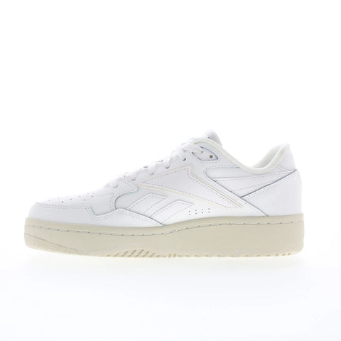 Reebok ATR Chill Womens White Leather Lace Up Lifestyle Sneakers Shoes