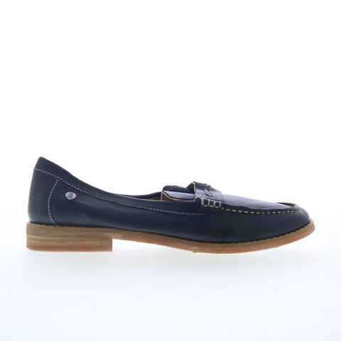 Hush Puppies Aubree Chardon HW06102-001 Womens Black Loafer Flats Shoes