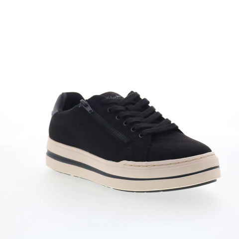 Clarks Audreigh Sky 26179784 Womens Black Wide Lifestyle Sneakers Shoes