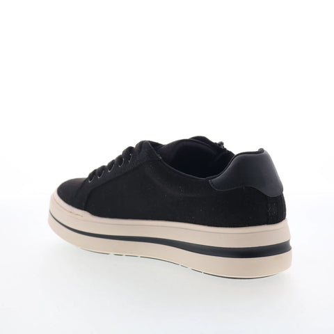 Clarks Audreigh Sky 26179784 Womens Black Wide Lifestyle Sneakers Shoes