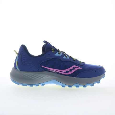 Saucony Aura TR S10862-152 Womens Blue Synthetic Athletic Hiking Shoes