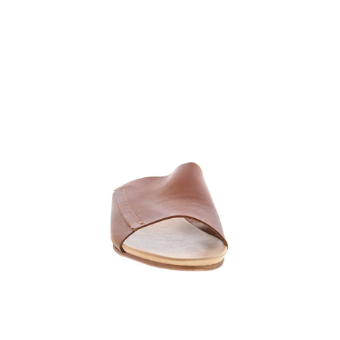 Miz Mooz Arelia EU AURELIA-EU Womens Brown Leather Slides Sandals Shoes