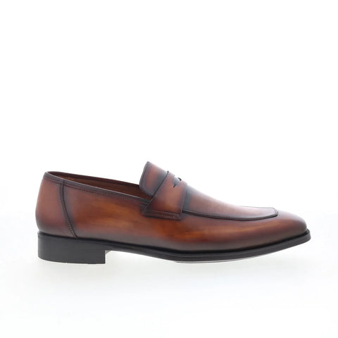 Mezlan Avenue 20496 Mens Brown Leather Loafers & Slip Ons Penny Shoes