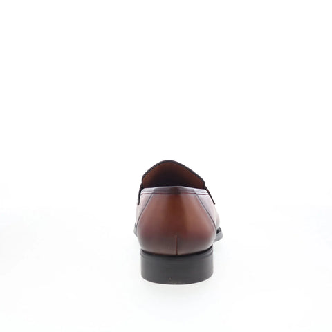 Mezlan Avenue 20496 Mens Brown Leather Loafers & Slip Ons Penny Shoes