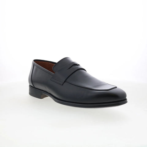 Mezlan Avenue 23902 Mens Black Leather Loafers & Slip Ons Penny Shoes
