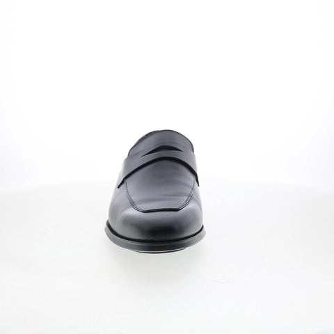 Mezlan Avenue 23902 Mens Black Leather Loafers & Slip Ons Penny Shoes