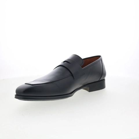Mezlan Avenue 23902 Mens Black Leather Loafers & Slip Ons Penny Shoes