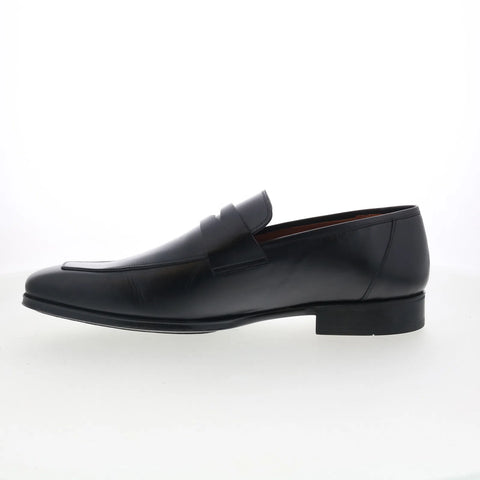 Mezlan Avenue 23902 Mens Black Leather Loafers & Slip Ons Penny Shoes