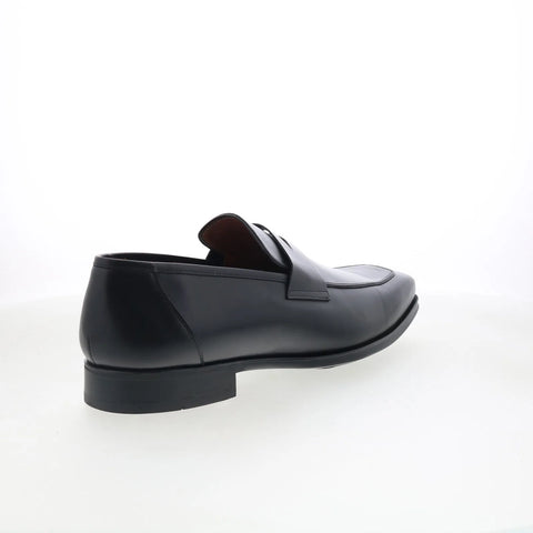 Mezlan Avenue 23902 Mens Black Leather Loafers & Slip Ons Penny Shoes
