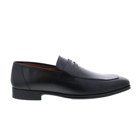 Mezlan Avenue 23902 Mens Black Leather Loafers & Slip Ons Penny Shoes