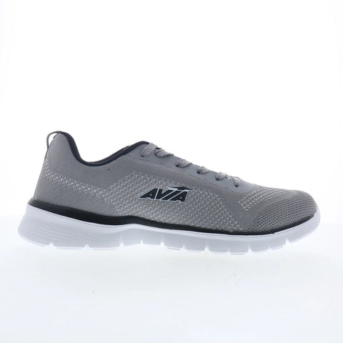 Avia Avi-Dive AA50075MN Mens Gray Mesh Lace Up Athletic Running Shoes