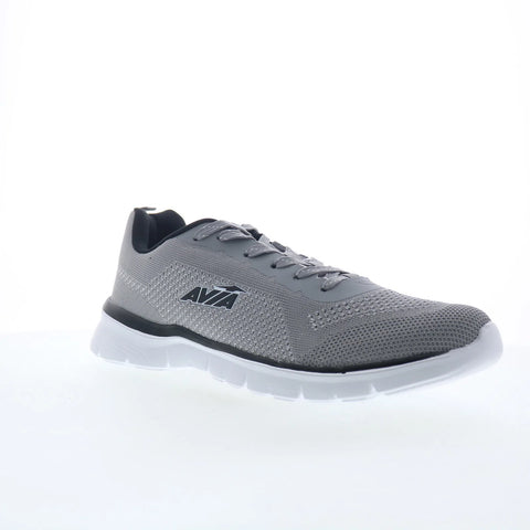 Avia Avi-Dive AA50075MN Mens Gray Mesh Lace Up Athletic Running Shoes