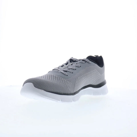 Avia Avi-Dive AA50075MN Mens Gray Mesh Lace Up Athletic Running Shoes