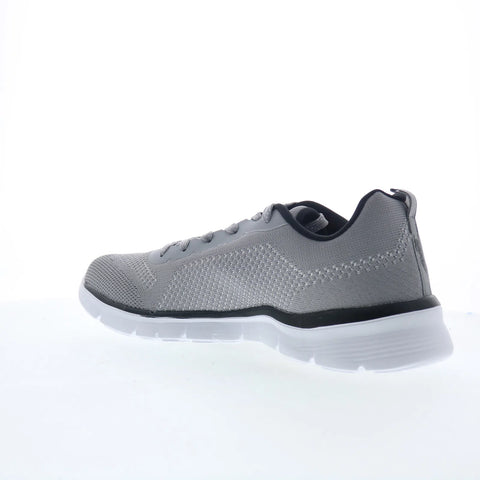 Avia Avi-Dive AA50075MN Mens Gray Mesh Lace Up Athletic Running Shoes