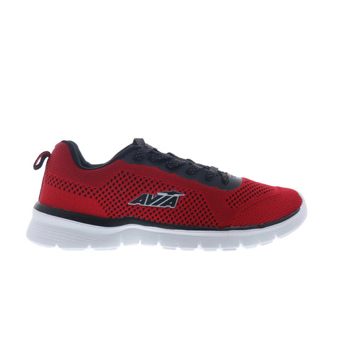 Avia Avi-Dive AA50075MRB Mens Red Mesh Lace Up Athletic Running Shoes