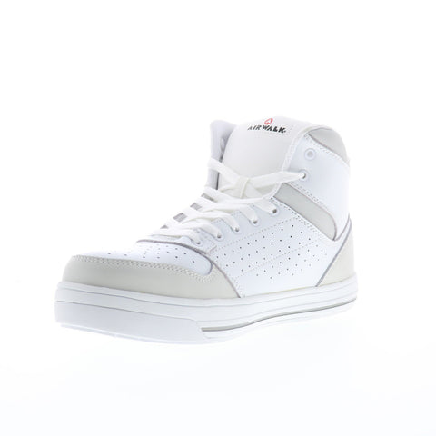 Airwalk Arena Mid Composite Toe EH SR Mens White Work & Safety Shoes