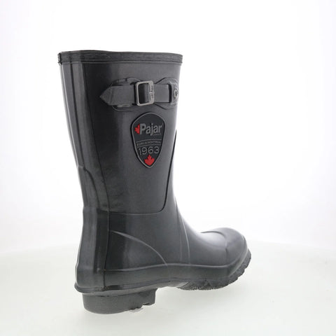 Pajar Axara 51762 Womens Black Synthetic Pull On Mid Calf Boots