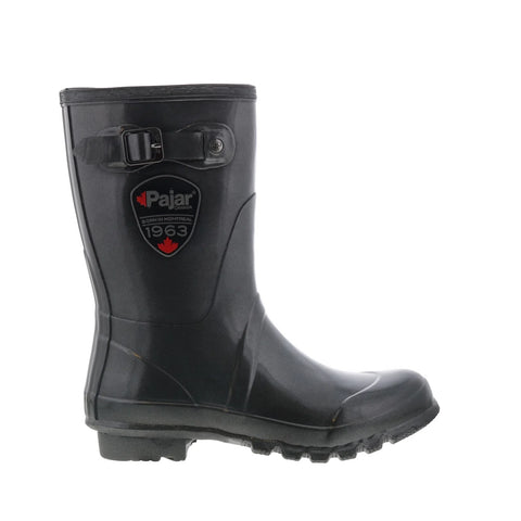 Pajar Axara 51762 Womens Black Synthetic Pull On Mid Calf Boots