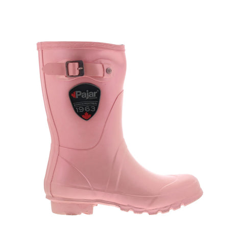 Pajar Axara 55904 Womens Pink Synthetic Hook & Loop Mid Calf Boots