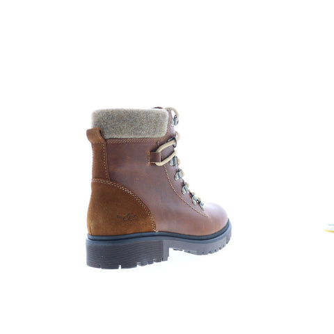 knee length dresses for ladies REGENT brown lace up boots main image 0