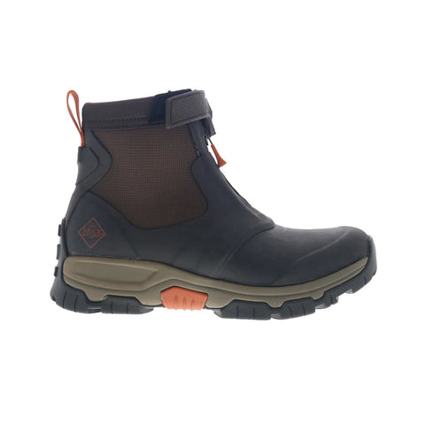 Original Muck Apex Mid Zip AXMZ907 Mens Brown Synthetic Zipper Hiking Boots