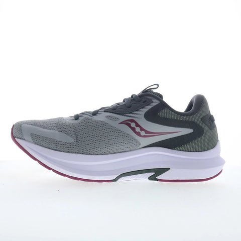Saucony Axon 2 S10732-15 Womens Gray Mesh Lace Up Athletic Running Shoes
