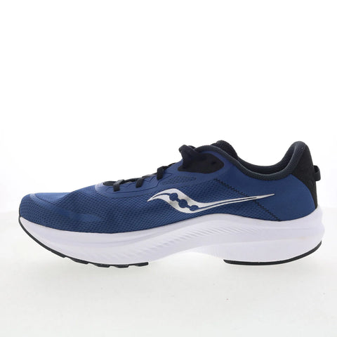 Saucony Axon 3 S20826-31 Mens Blue Mesh Lace Up Athletic Running Shoes