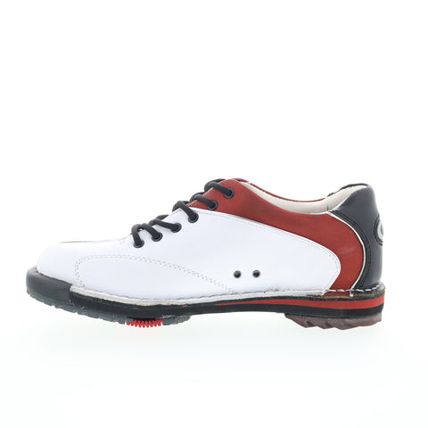 Dexter SST 8 LE B1001-9 Womens White Leather Lace Up Athletic Bowling Shoes