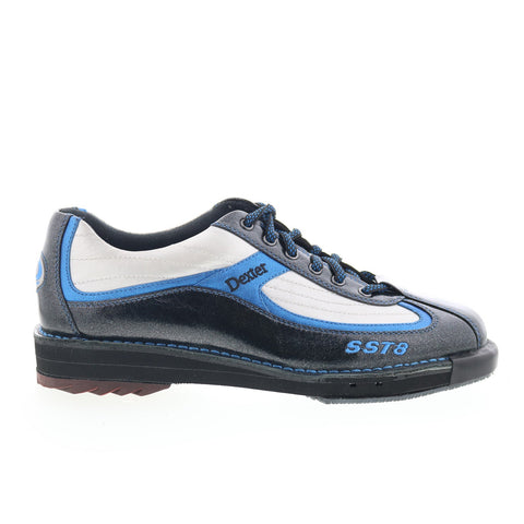 Dexter SST8 B1899-18X Mens Black Synthetic Lace Up Athletic Bowling Shoes