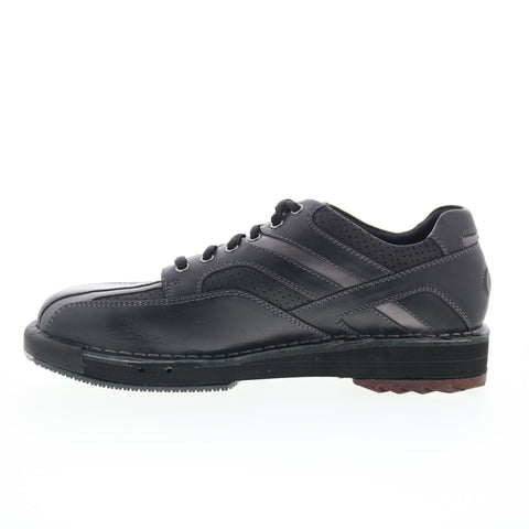 Dexter B1900-1 Mens Black Synthetic Lace Up Athletic Bowling Shoes