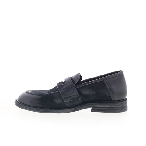 A.S. 98 Vern B20101-101-0004 Womens Black Loafers & Slip Ons Casual Shoes
