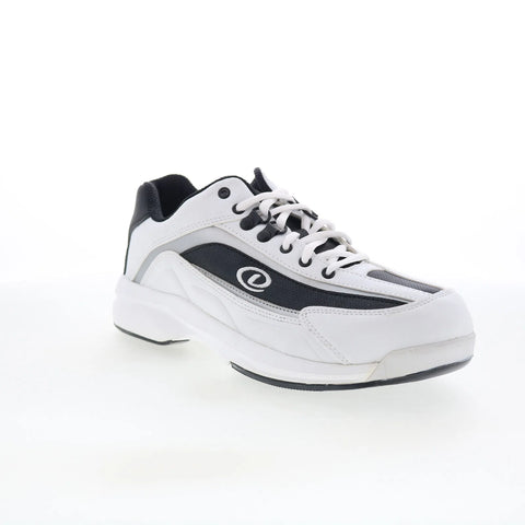 Dexter Magnum B2058-15 Mens White Leather Lace Up Athletic Bowling Shoes