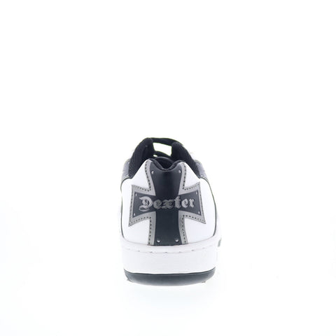 Dexter Choppa B2252-9 Mens White Synthetic Lace Up Athletic Bowling Shoes
