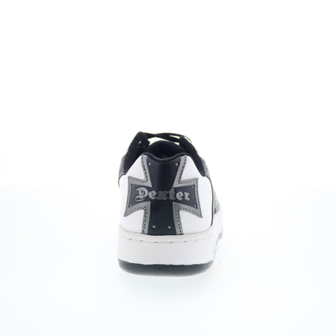 Dexter Choppa B2252-9K Mens White Synthetic Lace Up Athletic Bowling Shoes