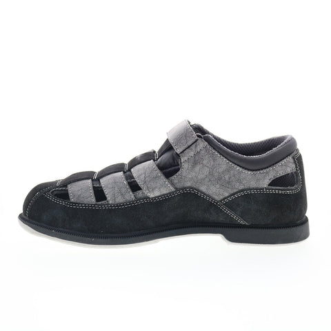 Dexter B2256-15S Mens Black Synthetic Strap Athletic Bowling Shoes