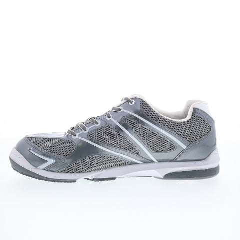 Dexter B2264-5 Mens Gray Synthetic Lace Up Athletic Bowling Shoes