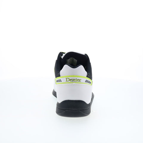 Dexter Keith B2266-9 Mens White Synthetic Lace Up Athletic Bowling Shoes