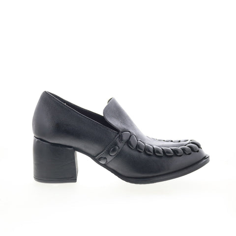 A.S. 98 Gaines B29103-103-0001 Womens Black Leather Pumps Heels Shoes