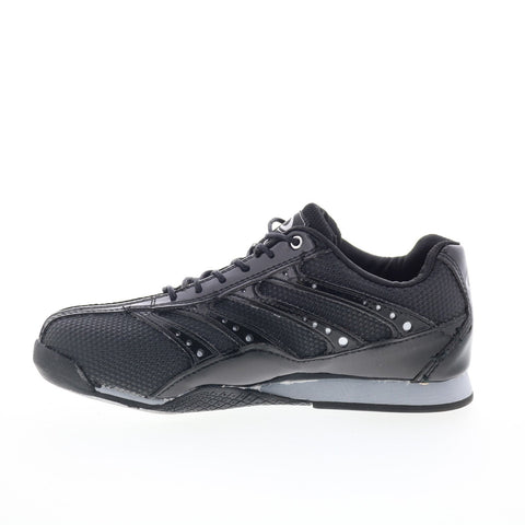 Dexter Heidi B4258-1 Womens Black Synthetic Lace Up Athletic Bowling Shoes