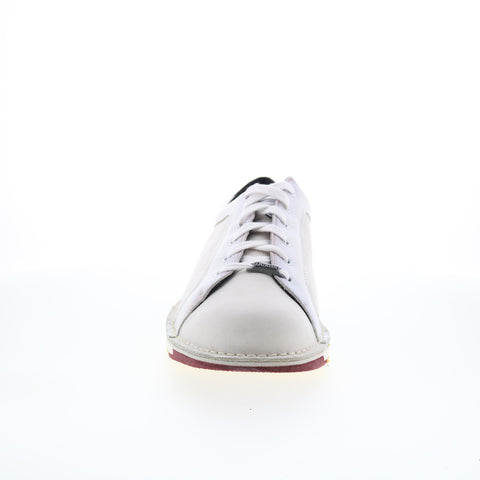 Dexter SST B785-19 Mens White Leather Lace Up Athletic Bowling Shoes