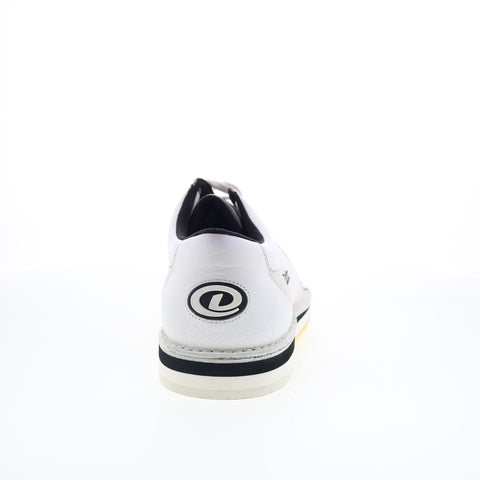 Dexter SST B785-19 Mens White Leather Lace Up Athletic Bowling Shoes