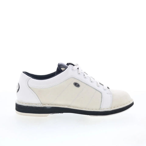 Dexter SST B900-19LH Womens White Leather Lace Up Athletic Bowling Shoes
