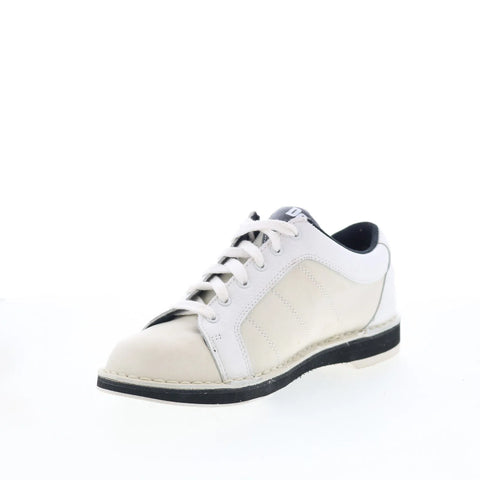 Dexter SST B900-19LH Womens White Leather Lace Up Athletic Bowling Shoes