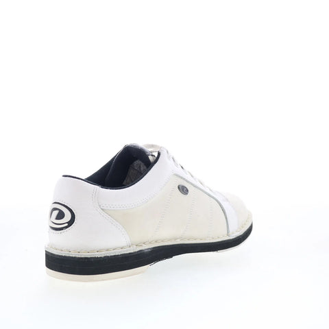 Dexter SST B900-19LH Womens White Leather Lace Up Athletic Bowling Shoes