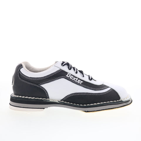 Dexter SST 6 LX B997-9LH Mens White Leather Lace Up Athletic Bowling Shoes