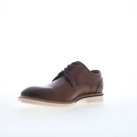 Steve Madden Bader BADE01M1 Mens Brown Oxfords & Lace Ups Plain Toe Shoes