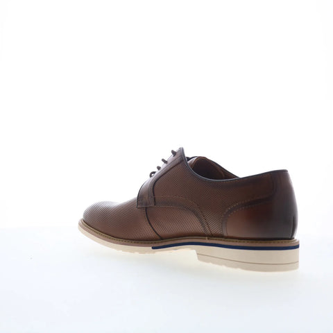 Steve Madden Bader BADE01M1 Mens Brown Oxfords & Lace Ups Plain Toe Shoes