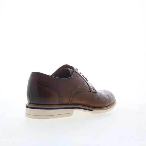 Steve Madden Bader BADE01M1 Mens Brown Oxfords & Lace Ups Plain Toe Shoes